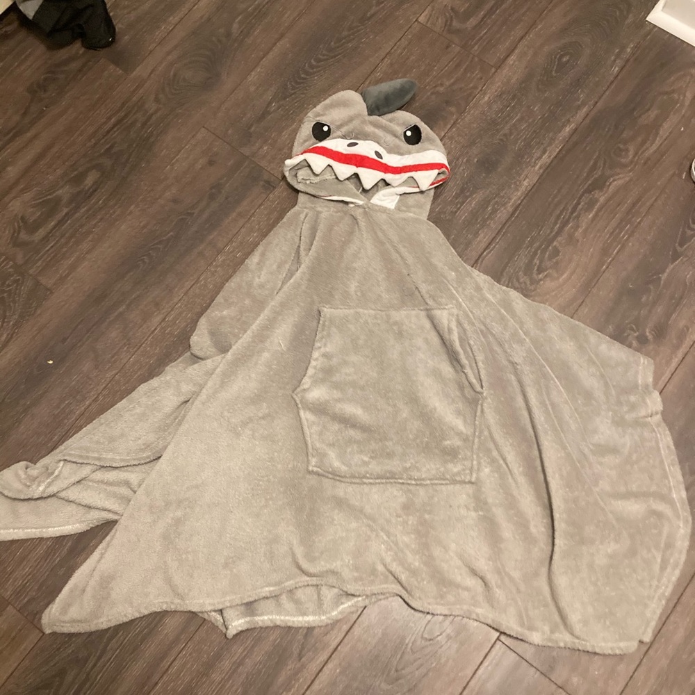 cute shark blanket jacket